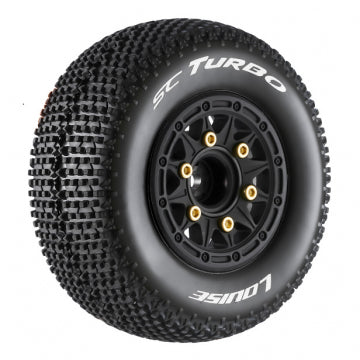 Louise RC World L-T3147SB - Tires & Wheels SC-TURBO (Removable Hex 4pcs) Soft (2)