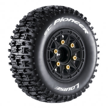 Louise RC World L-T3148SB - Tires & Wheels SC-PIONEER (Removable Hex 4pcs) Soft (2)