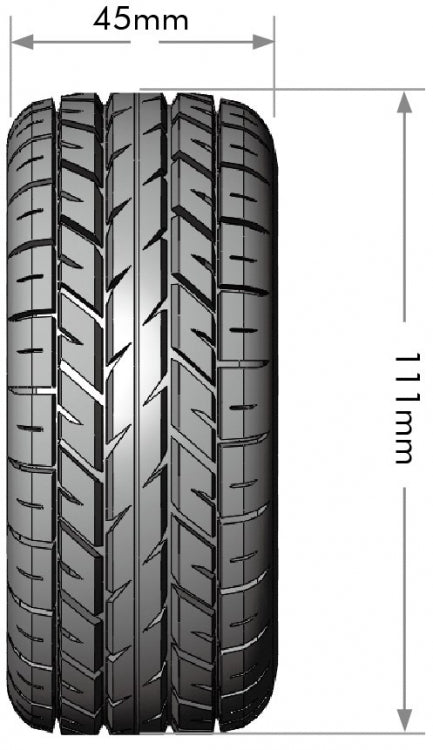 Tires & Wheels SC-ROCKET (Removable Hex 4pcs) Soft (2)