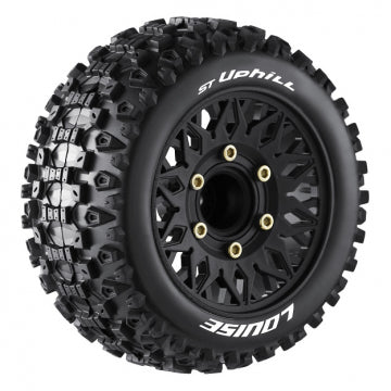Louise RC World LT3211SX - Tires & Wheels ST-UPHILL 1/10 Soft (Removable 12, 14 & 17mm Hex) (2)