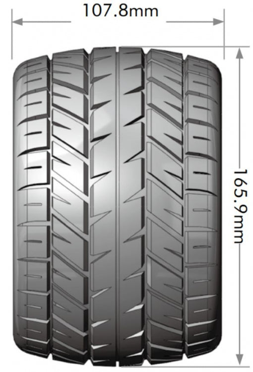Tires & Wheels MT-ROCKET 3,8" Sport (Removable 17mm Hex 0" & 1/2" Offset) (2)