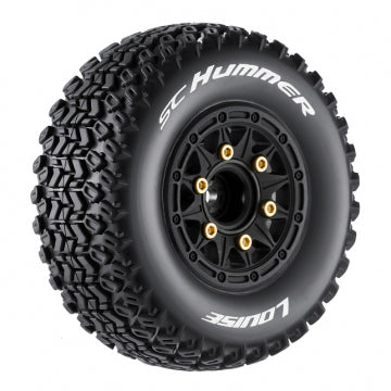 Louise RC World L-T3224SB - Tires & Wheels SC-HUMMER (Removable Hex 4pcs) Soft (2)