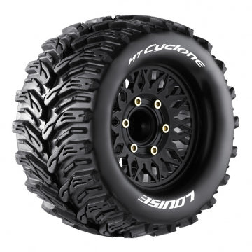 Louise RC World LT3226SX - Tires & Wheels MT-CYCLONE 1/10 Soft (Removable 12, 14 & 17mm Hex) (2)