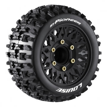 Louise RC World LT3227SX - Tires & Wheels ST-PIONEER 1/10 Soft (Removable 12, 14 & 17mm Hex) (2)