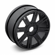 Wheel 1/8 Buggy Black (2)