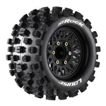 Louise RC World LT3275SX - Tires & Wheels MT-ROCK 1/10 Soft (Removable 12, 14 & 17mm Hex) (2)