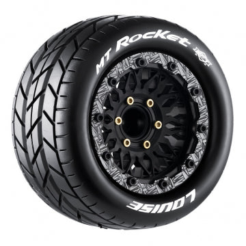 Tires & Wheels MT-ROCKET 1/10 MAXX Soft MFT (Removable 12, 14 & 17mm Hex) (2)