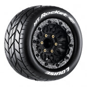 Tires & Wheels MT-ROCKET 1/10 MAXX Soft MFT (Removable 12, 14 & 17mm Hex) (2)