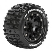 Däck & Fälg MT-PIONEER 1/10 Svart Beadlock (1/2) Soft MFT*