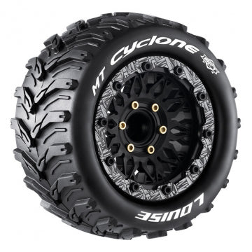 Tires & Wheels MT-CYCLONE 1/10 MAXX Soft MFT (Removable 12, 14 & 17mm Hex) (2)