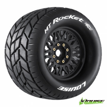 Louise RC World L-T3320X - Tires & Wheels MT-ROCKET 3,8 Sport MFT (Removable 17mm Hex 0 & 1/2 Offset) (2)