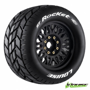 Louise RC World L-T3324X - Tires & Wheels ST-ROCKET 3,8 Sport MFT (Removable 17mm Hex 0 & 1/2 Offset) (2)