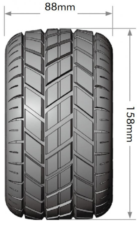 Tires & Wheels ST-ROCKET 3,8" Sport MFT (Removable 17mm Hex 0" & 1/2" Offset) (2)