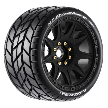 Louise RC World L-T3353SB - Tires & Wheels MT-ROCKET Speed 3,8 (Removable Hex 0 & 1/2 Offset) Soft MFT (2)