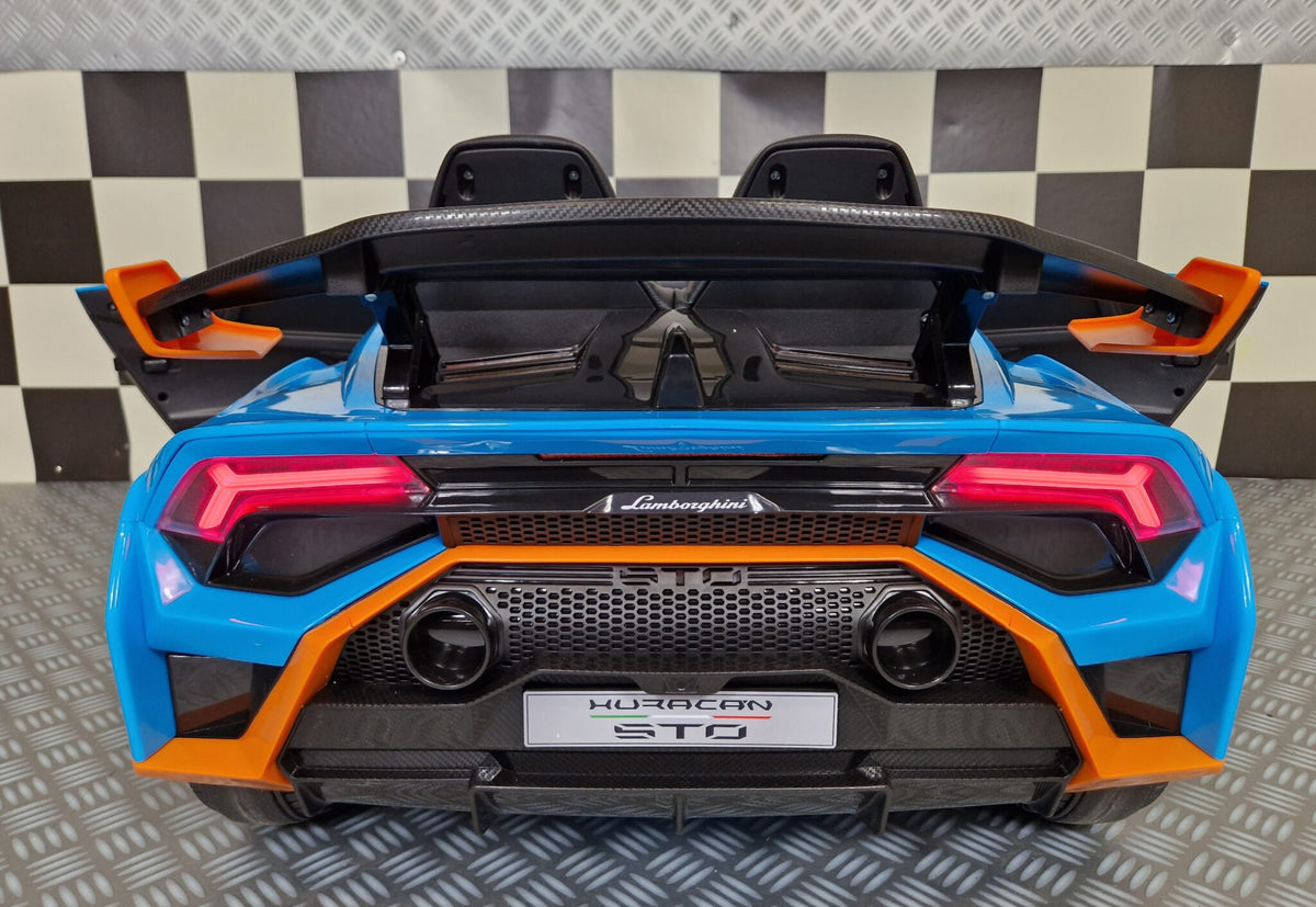 Lamborghini Huracan STO 12V drift elbil för barn – 1 person