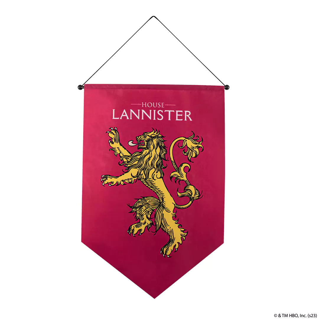 Lannister sigil banner - Game of Thrones