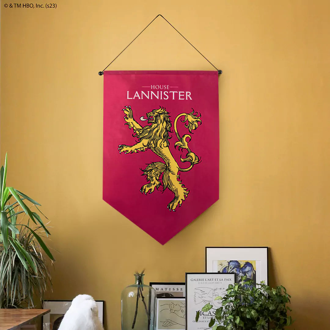 Lannister sigil banner - Game of Thrones