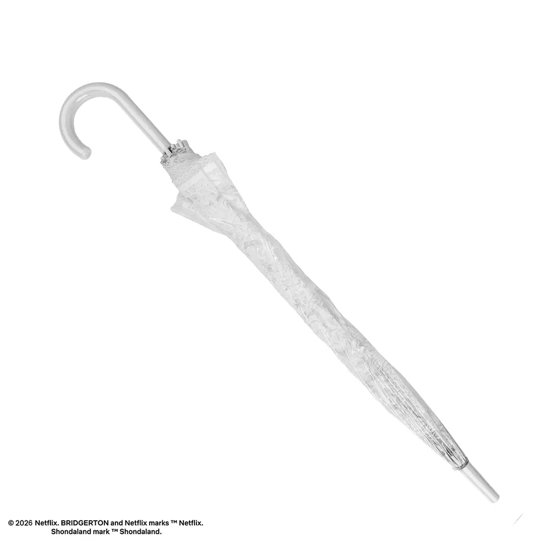 White Lace Umbrella - Bridgerton