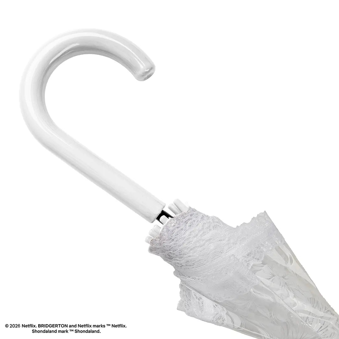 White Lace Umbrella - Bridgerton