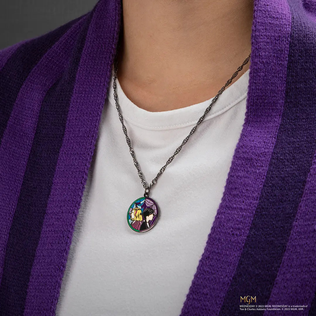 Necklace Wednesday and Enid - Wednesday