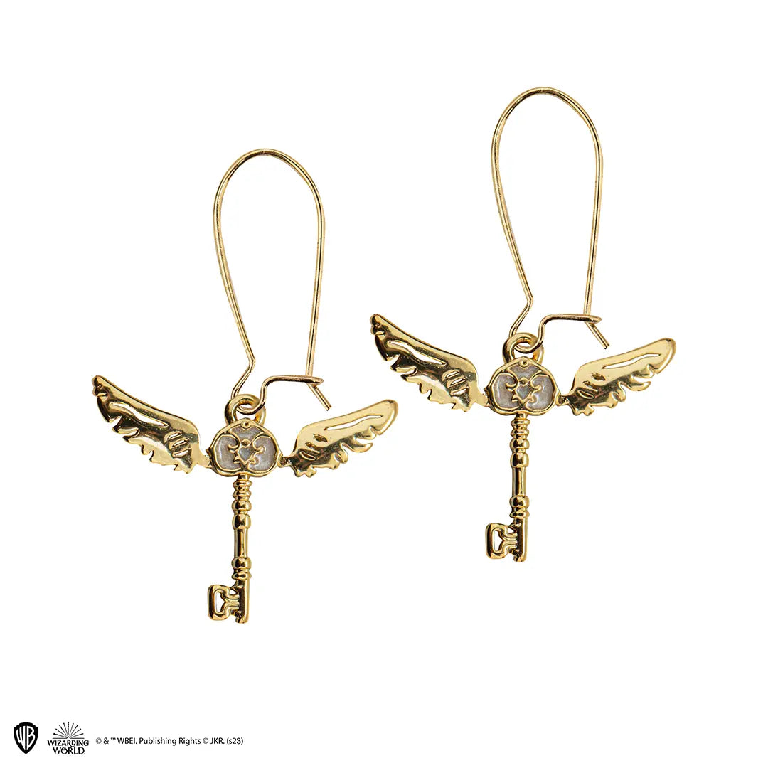Flying key earrings - Harry Potter