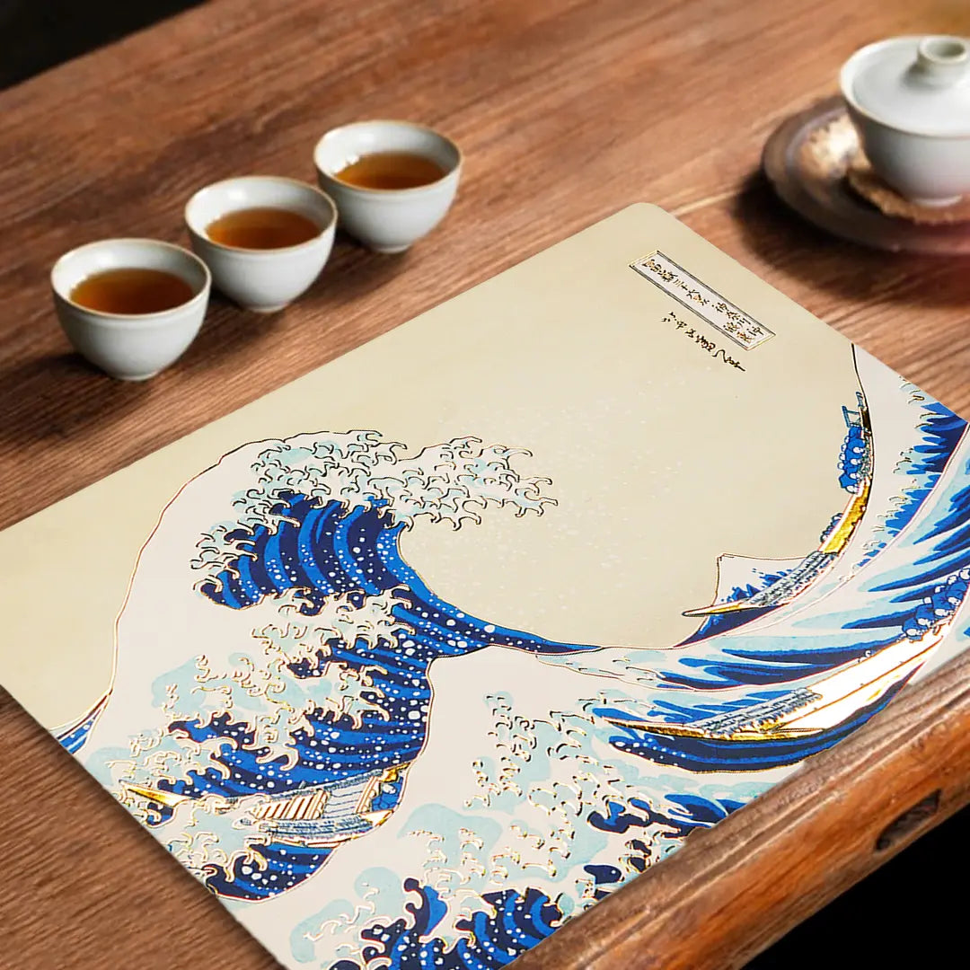 Set of 4 placemats - The Great Wave of Kanagawa