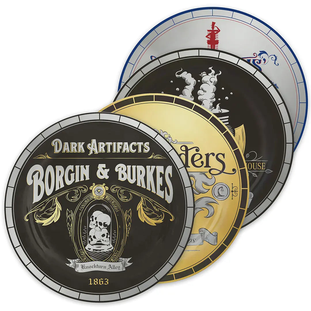 Set of 4 plates Harry Potter - Diagon Alley