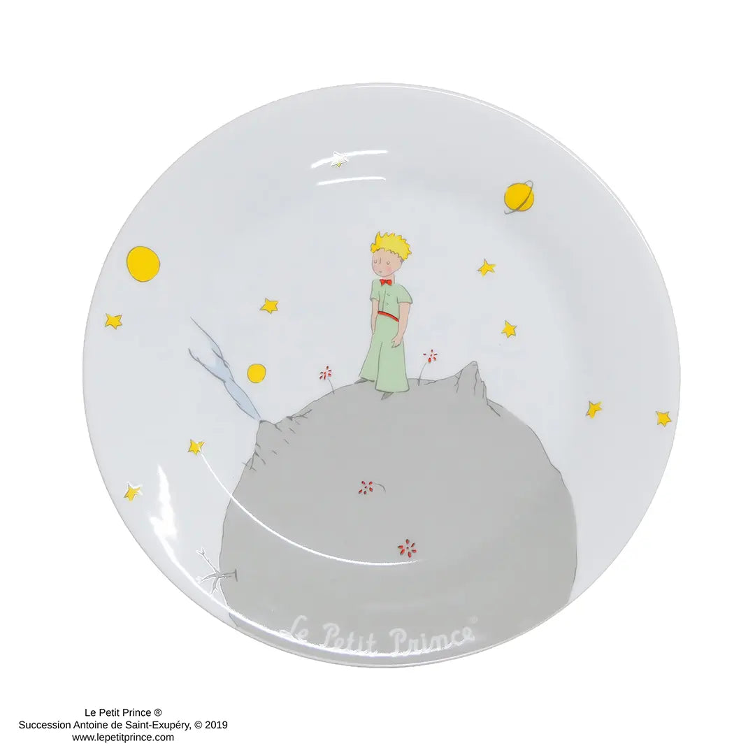 Set of 4 Plates Stargazing - The Little Prince