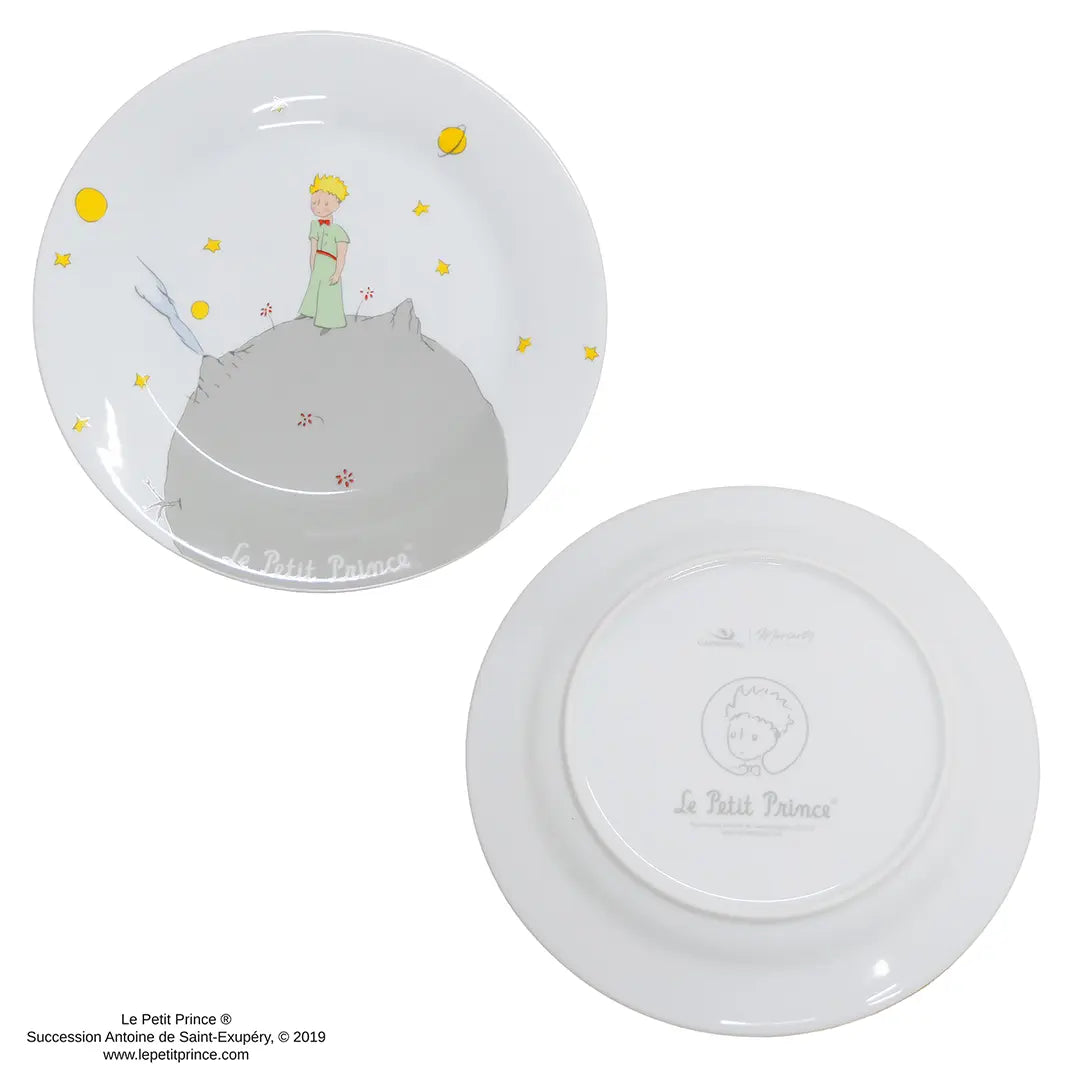 Set of 4 Plates Stargazing - The Little Prince