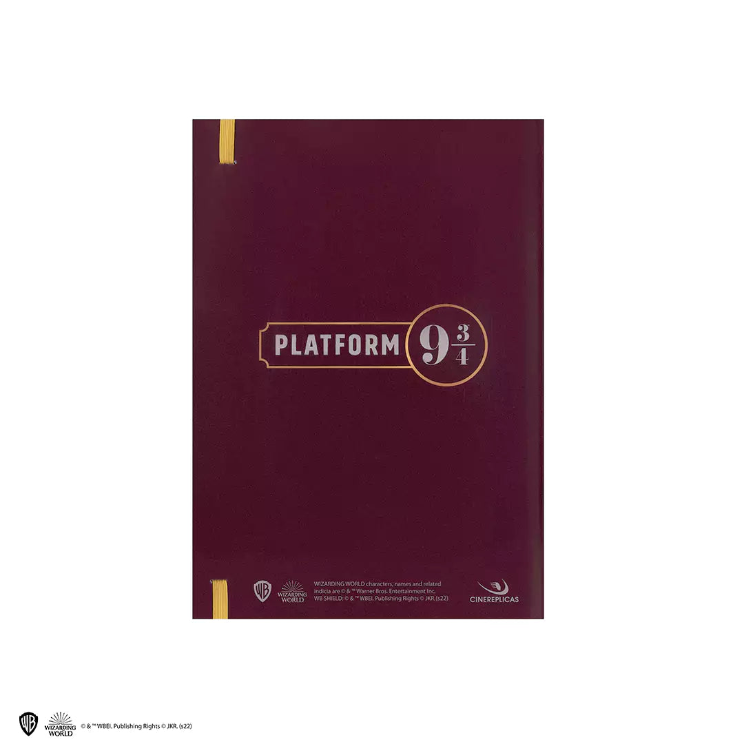 Hard cover notebook and bookmark - Hogwarts Express