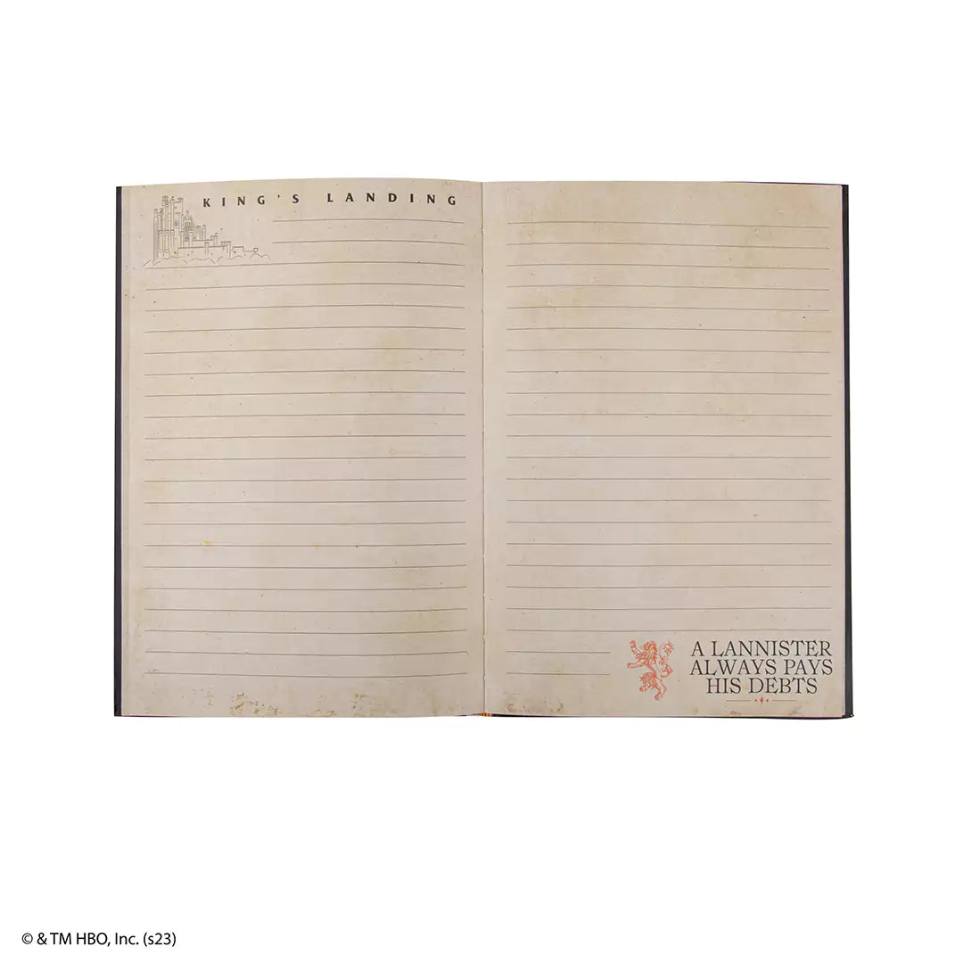 Hard cover notebook Westeros - Game of Thrones