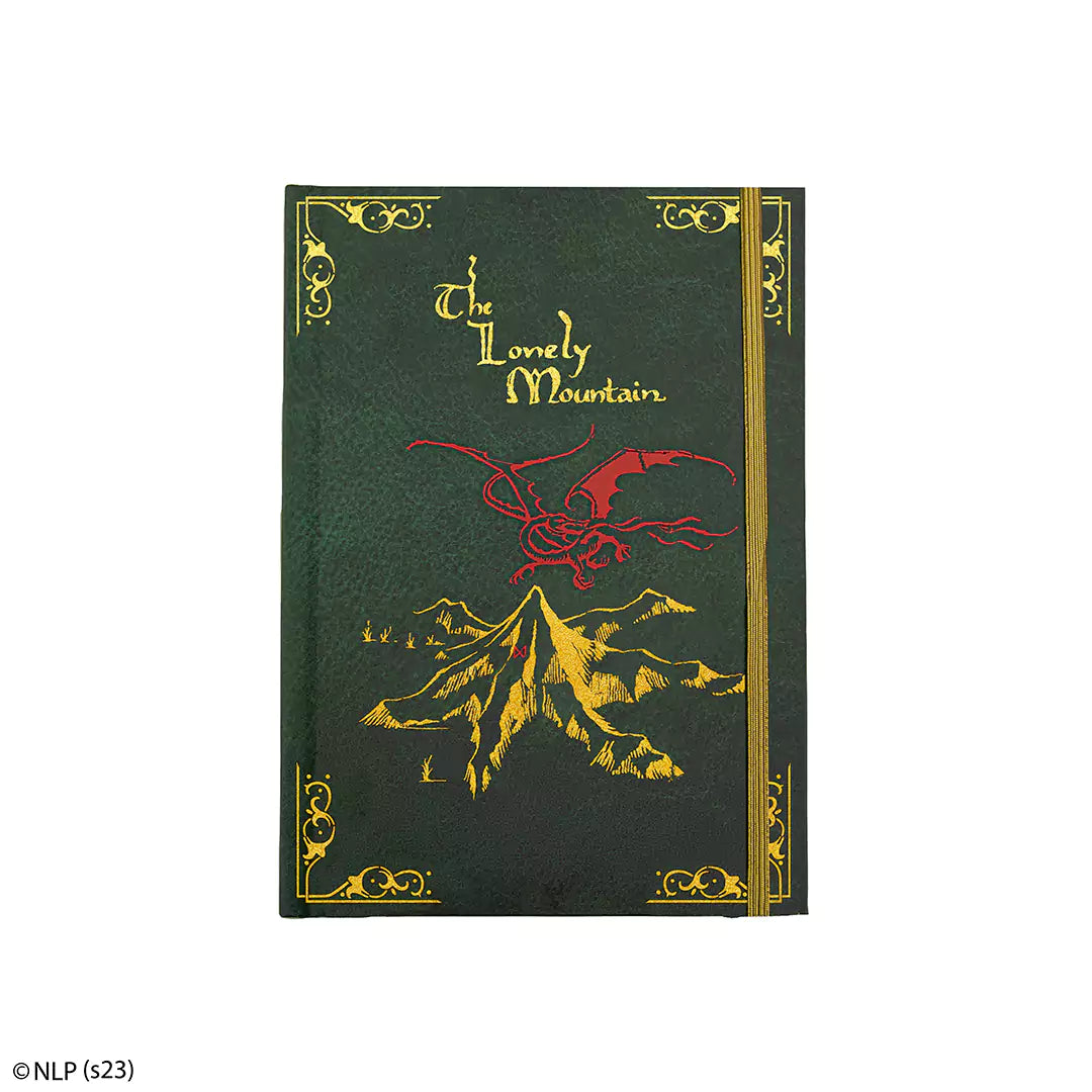 Hard cover notebook - The Lonely Mountain - The Hobbit