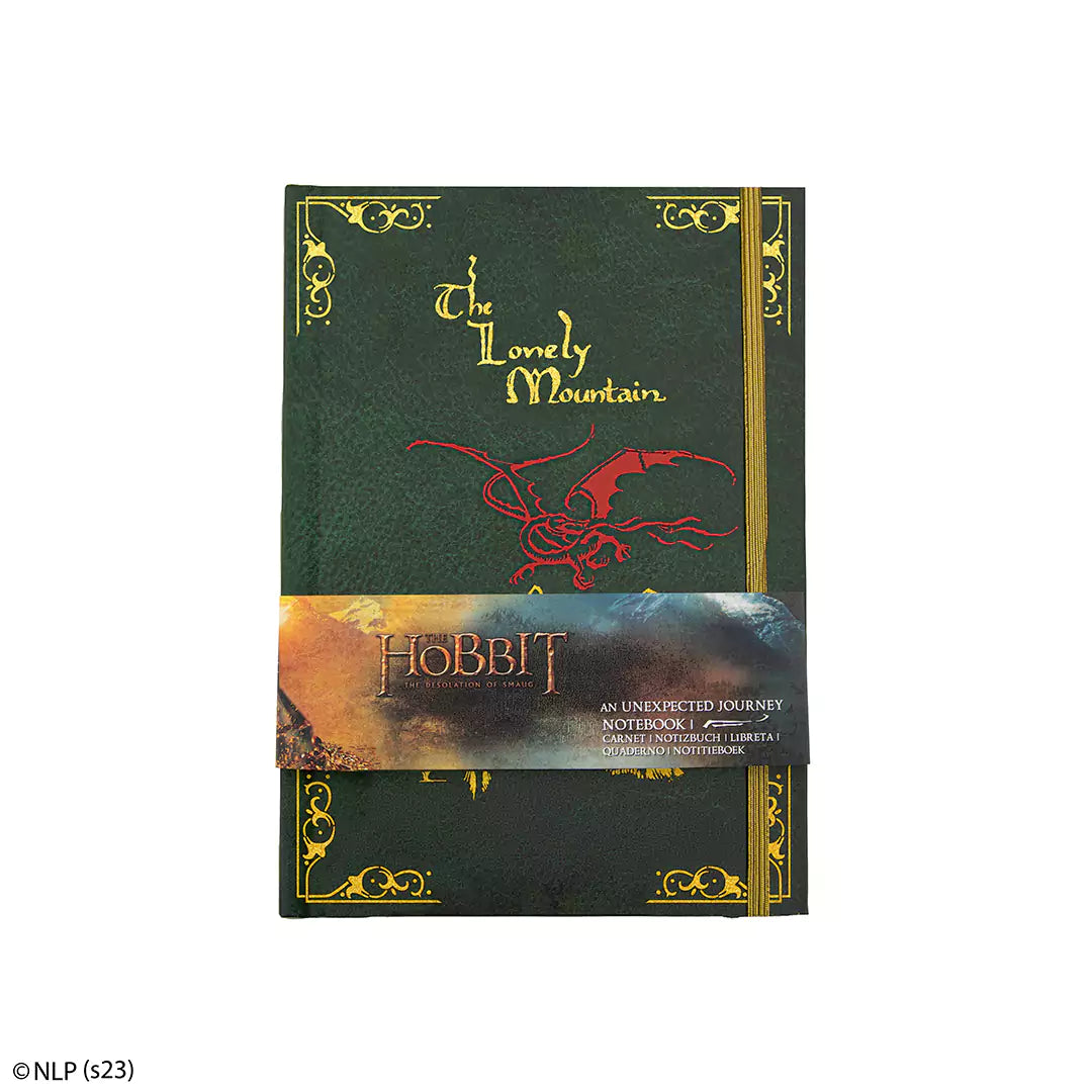Hard cover notebook - The Lonely Mountain - The Hobbit