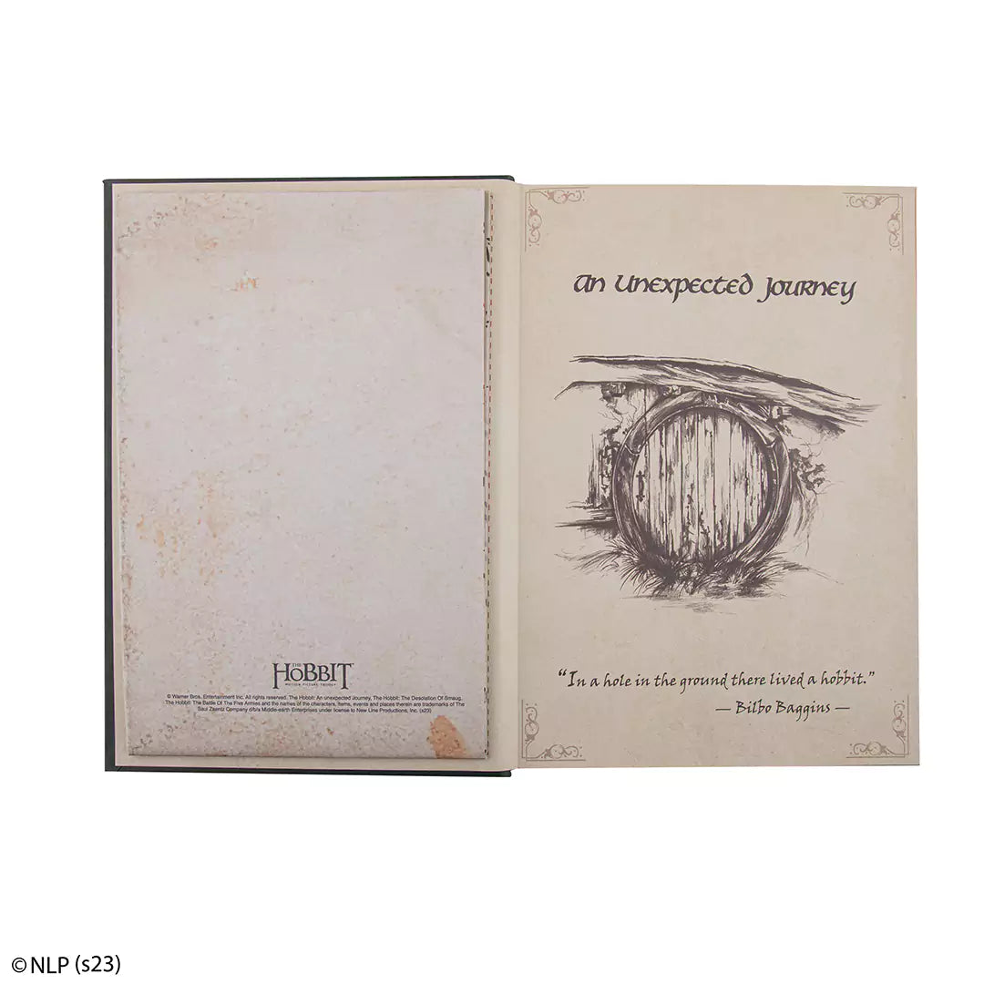 Hard cover notebook - The Lonely Mountain - The Hobbit