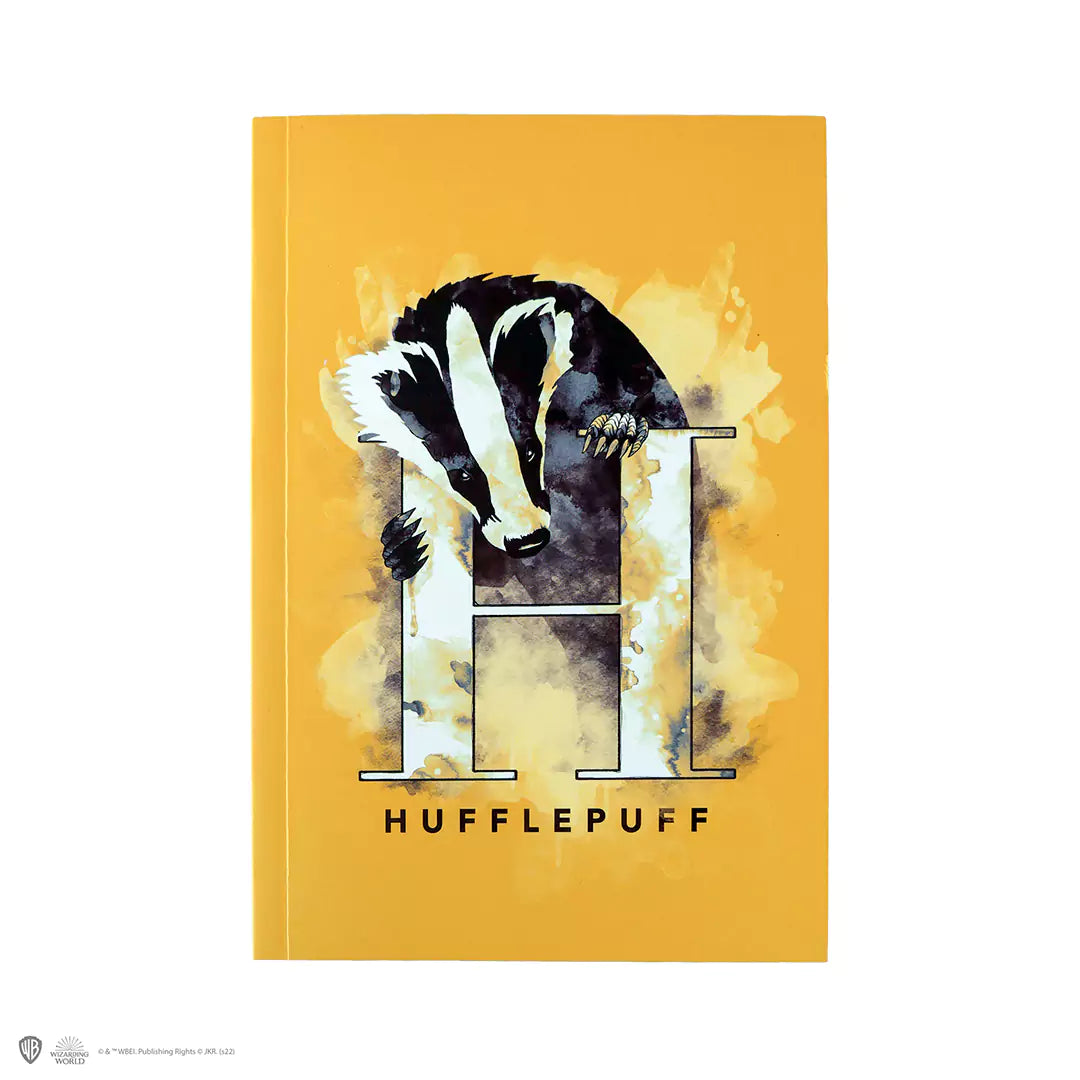 Soft cover notebook - Hufflepuff