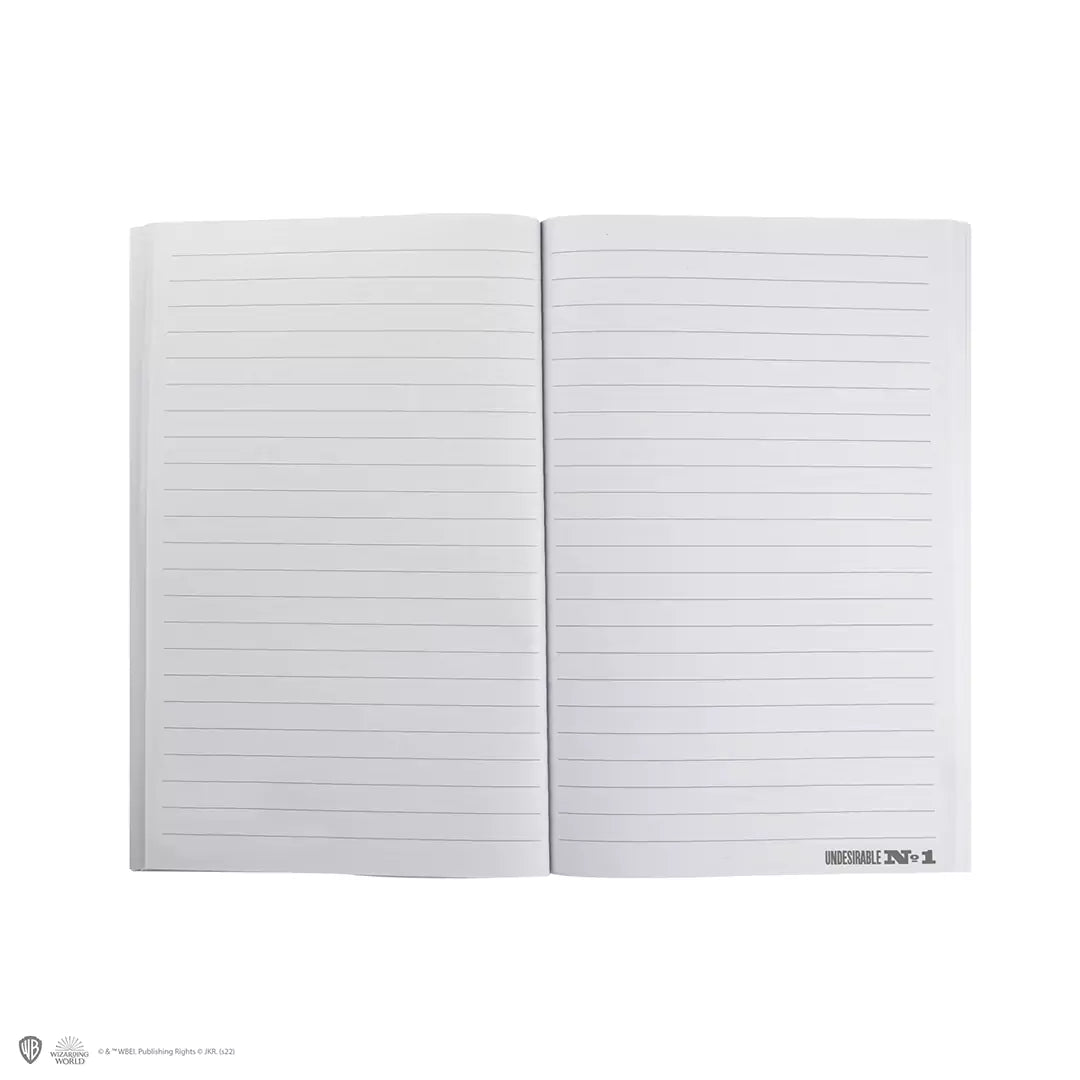 Soft cover notebook - Undesirable N°1