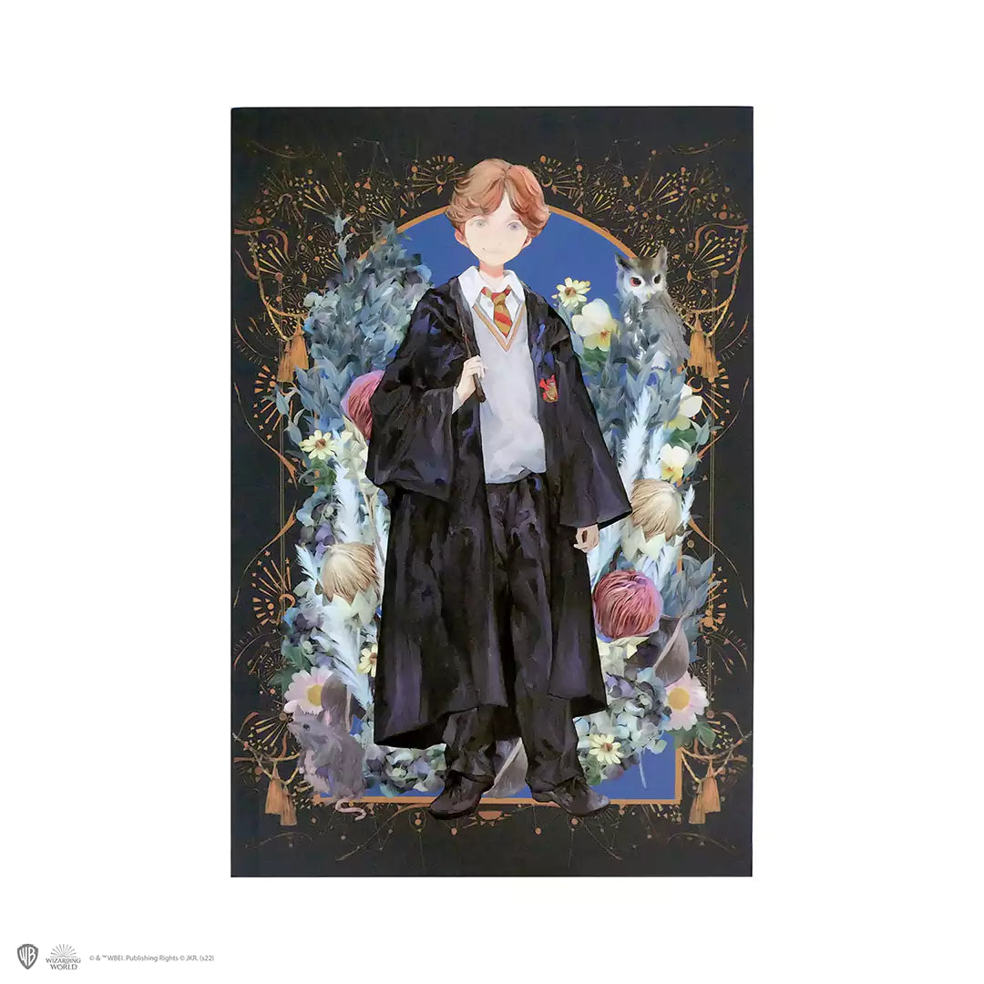 Soft cover notebook - Ron Weasley portrait