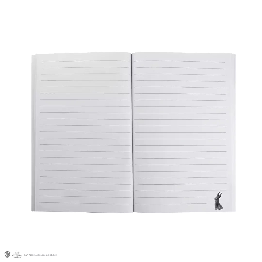 Soft cover notebook - Luna Lovegood portrait