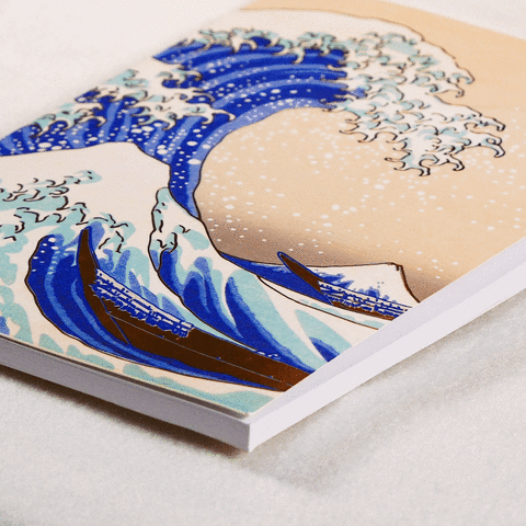 Soft cover notebook - The Great Wave of Kanagawa