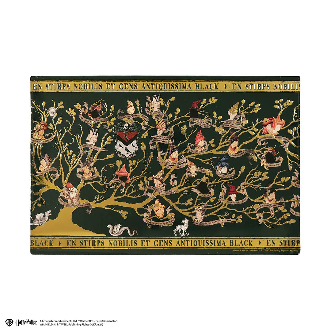 Aluminium plate Black Family - Harry Potter