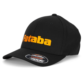 Futaba Cap Flexfit Black/Orange S/M