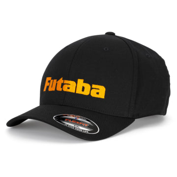 Futaba Cap Flexfit Black/Orange XXL