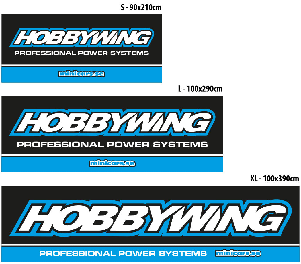 Banner Hobbywing - L 100x290cm