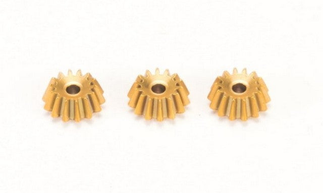 PN Racing MR2055B - Mini-Z Brass Spyder Gear for Gear Diff (3pcs)