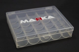 Marka Racing Plastic Box - 25 Compartments for Mini-Z Tires
