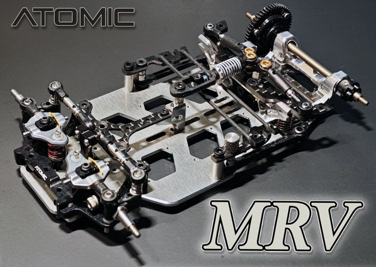 Atomic MRV 1:28 V-Link RWD Chassis Kit (No Electronic)