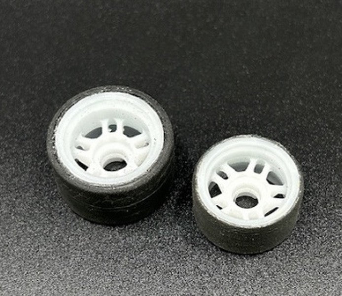 MWX Performance MWF1-110W - F1 11x19 FRONT wheel WHITE 2PCS