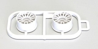 Kyosho Wheels Set White Mini-Z MR02-MR03 - Wide -1 Offset (2 pcs)