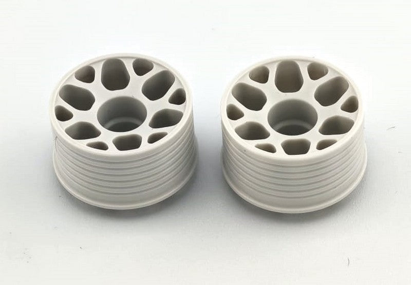 Marka Racing 1:28 Mini-Z 2WD CNC Delrin REAR Wheel 11x20mm 0 Offset (LIGHT GREY)