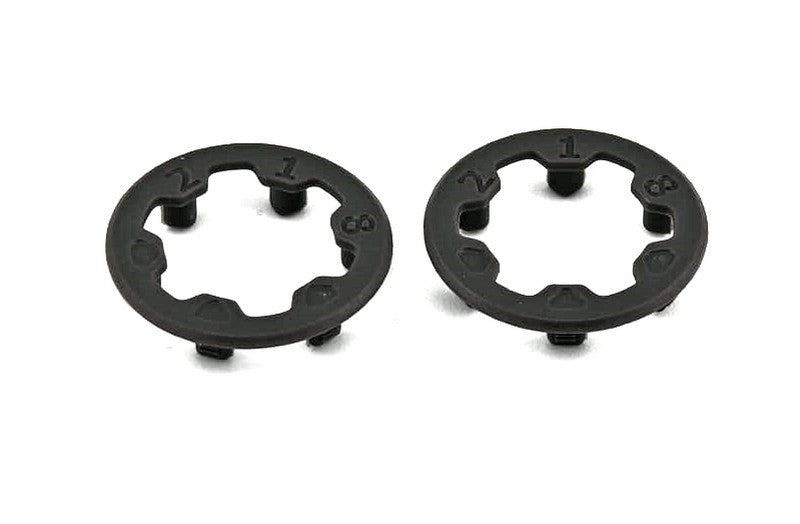 Marka Racing 1:28 Mini-Z Side Wall Flange - DARK GREY 21.8mm (2 Pcs)